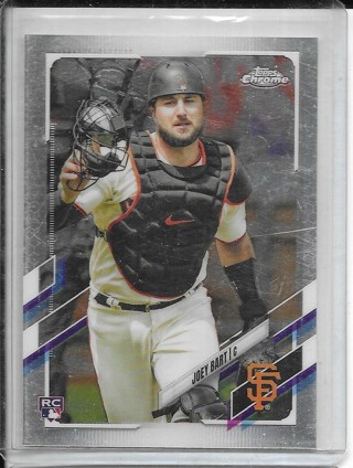 Joey Bart 2021 Topps Chrome #109 Rookie Card