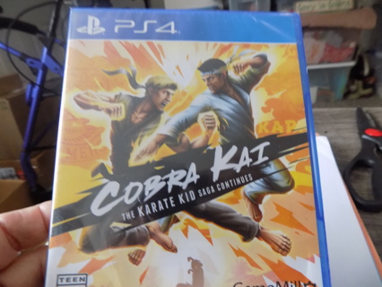 NIP mint/sealed PS4 Cobra Kei The Karate Kid Saga Continues 