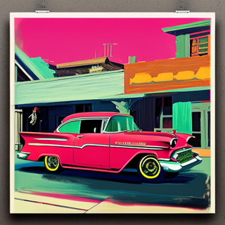 Listia Digital Collectible: 1950'something  Chevy