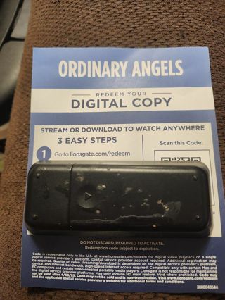 Digital code for Ordinary Angels