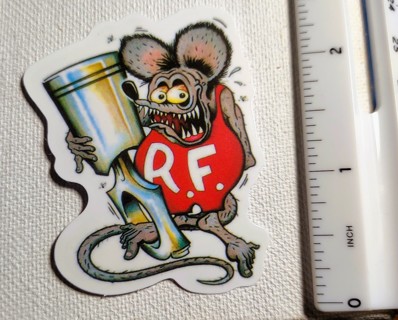 Rat Fink Vinyl Sticker