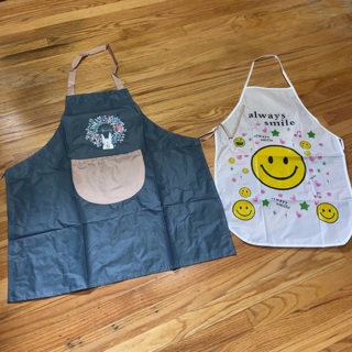 Two Art / Kitchen Aprons. 