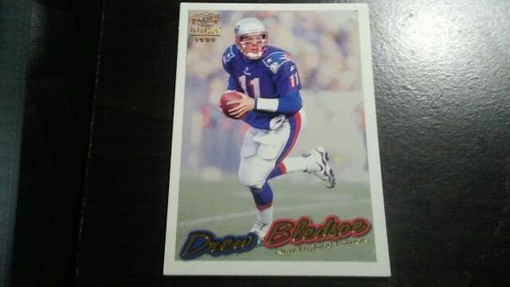 1999 PACIFIC PARAMOUNT DREW BLEDSOE NEW ENGLAND PATRIOTS FOOTBALL CARD# 139