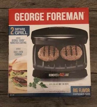 George Foreman Electric Indoor Grill and Panini Press