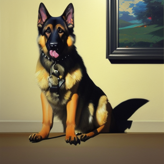 Listia Digital Collectible: German Shepherd #1