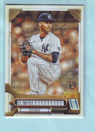 2022 Topps Gypsy Queen Luis Gil ROOKIE Baseball Card # 246 Yankees