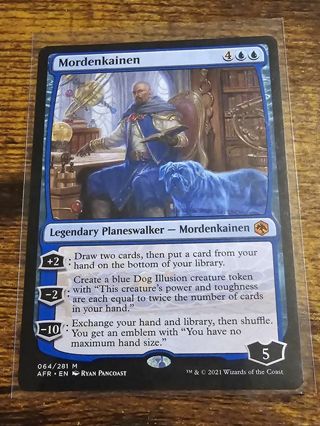 Magic the gathering mtg Mordenkainen Mythic Rare card Forgotten Realms