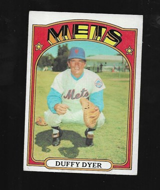 1972 TOPPS DUFFEY DYER #127