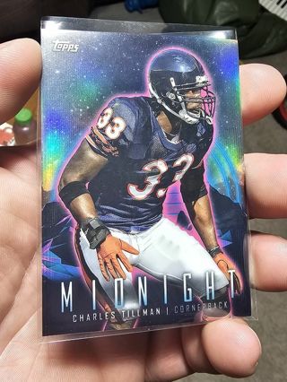 Charles Tillman topps midnight card #309