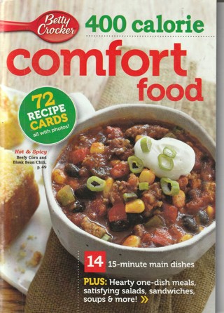 Soft Covered Recipe Book: Betty Crocker: Comfort Food