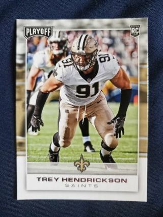 2017 Panini Playoff Rookie Trey Hendrickson