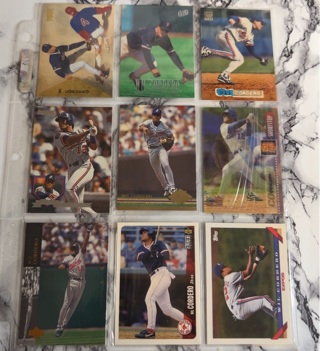 9 Baseball Cards