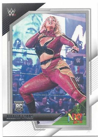 2022 WWE NXT 2.0 RC Rookie Card #69 Nikkita Lyons - NXT 2.0
