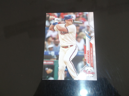 2020 Topps Series 2   Rhys Hoskins   card  #   687   Philadelphia Phillies