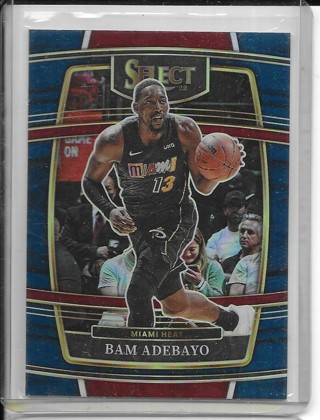 Bam Adebayo 2021-22 Select Prizm Blue #59