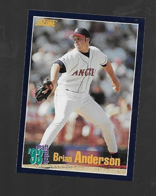 1994 SCORE BRIAN ANDERSON ROOKIE #468