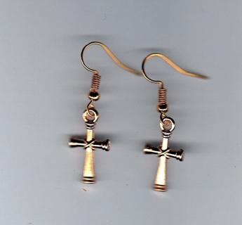 GP CROSS EARRINGS (PLEASE READ DESCRIPTION) 