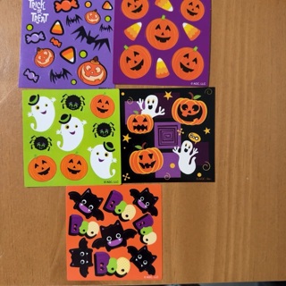 Halloween Stickers (J)