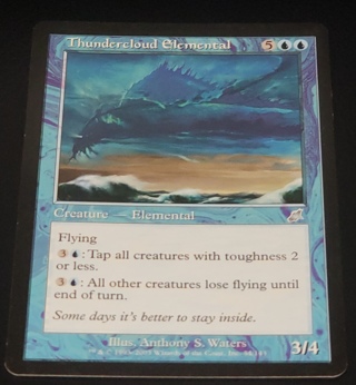 MTG ✨ Tundercloud Elemental - (U) 54/143 Scourge (SCG) ✨ Magic the Gathering (2003)