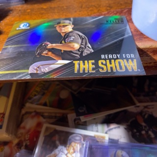 2019 bowman chrome ready for the show Mitch Keller baseball card 