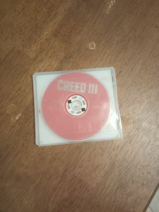 Purchased Redbox Blu-ray copy of creed 3