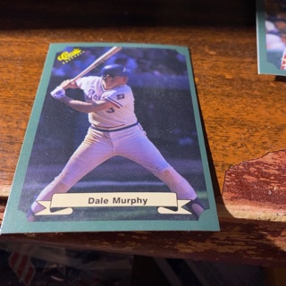 1987 classic Dale Murphy baseball card 