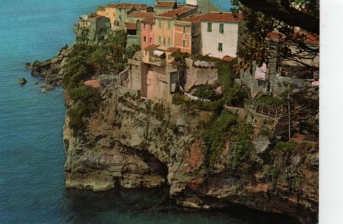 used Postcard from Italy - coast view