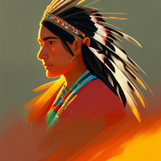 Listia Digital Collectible: Gracious Native