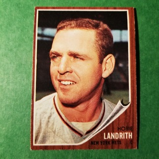 1962 - TOPPS EXMT - NRMT BASEBALL - CARD NO. 279 - HOBIE LANDRITH - METS