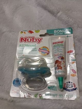 New Nuby All natural Gum-eez Teether