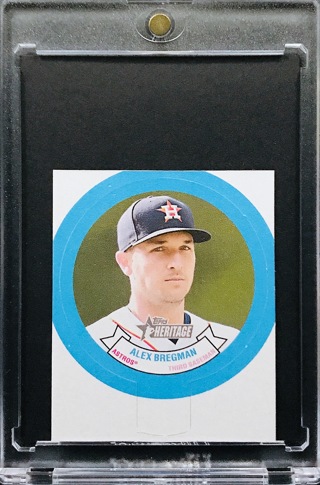 Alex Bregman - 2022 Topps Heritage High Number '73 Topps Candy Lids #HN25 [AA117]