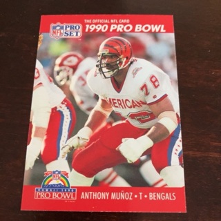 1990 Pro Set - [Base] #361 Pro Bowl - Anthony Munoz