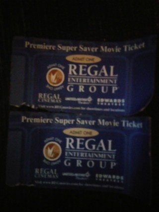 2 Regal Premiere Super Saver Movie Tickets