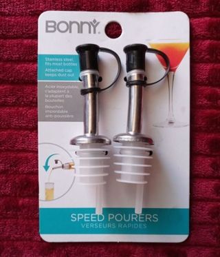 New stainless steel pourers