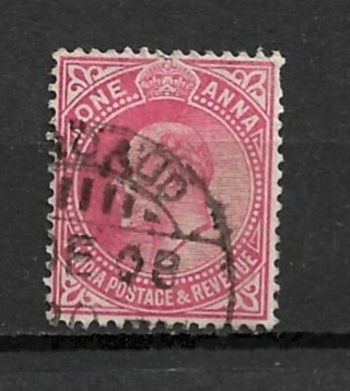 1906 India Sc79 1a King Edward VII used