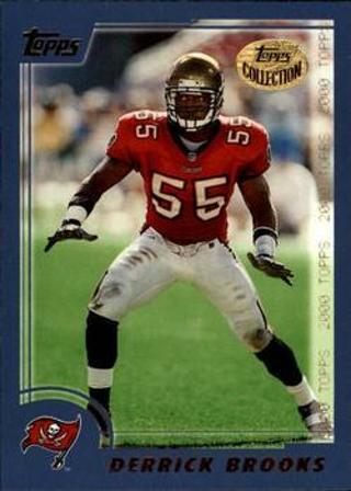 Tradingcard - NFL - 2000 Topps - Topps Collection #33 - Derrick Brooks - Tampa Bay Buccaneers