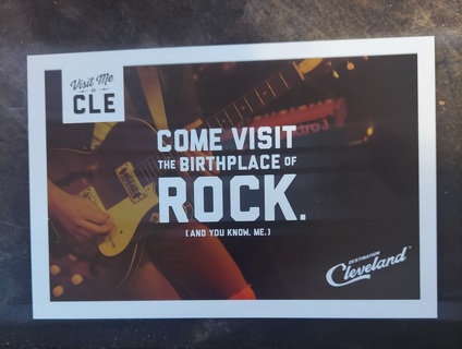 Come Visit The Birthplace Of Rock Postcard 