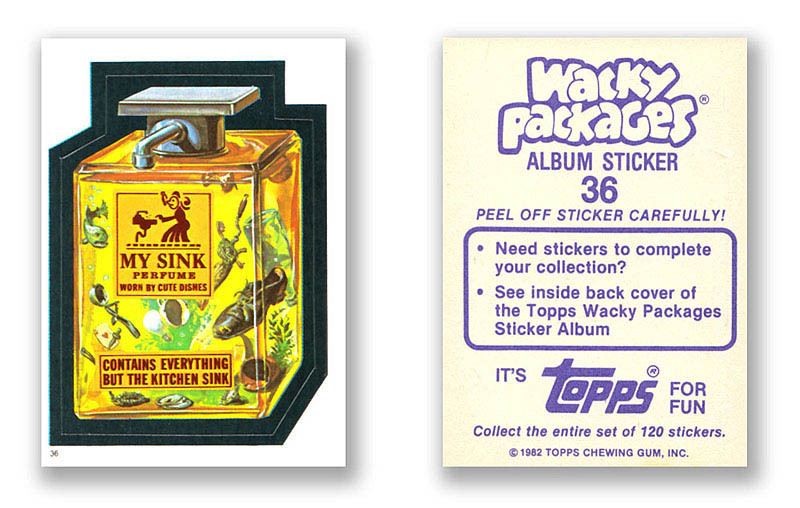 FREE: 1982 Wacky Packages # 36