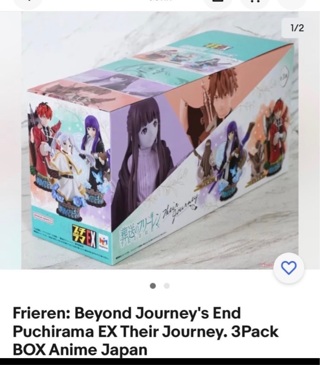 Frieren: Beyond Journey's End Puchirama EX Their Journey. 3Pack BOX Anime Japan