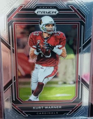 2022 PANINI PRIZM KURT WARNER # 9 ARIZONA CARDINALS