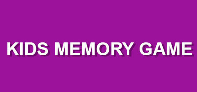 Kids Memory Game (Steam Key)