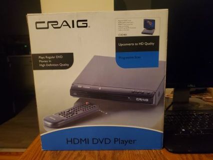 Craig HDMI DVD Player Brand New Factory Sealed