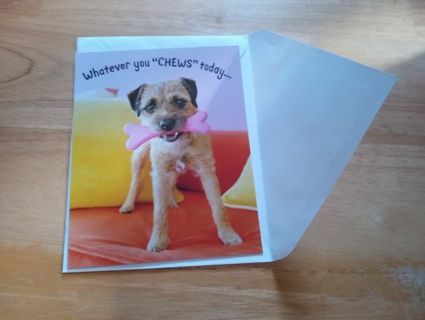 Birthday card w envelope