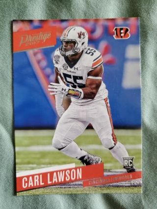 2017 Panini Prestige Rookie Carl Lawson