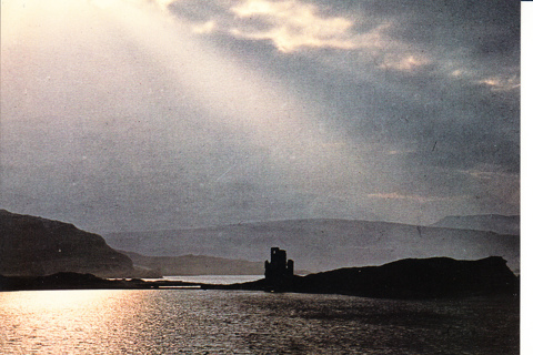 Vintage Postcard Ardvreck Casle, Sutherland, Scotland