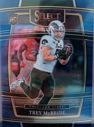 2022 PANINI SELECT DRAFT PICKS TREY MCBRIDE ROOKIE RC CONCOURSE # 96 ARIZONA CARDINALS