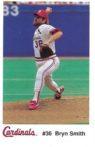 1991 Cardinals Police #36 Bryn Smith St. Louis Cardinals