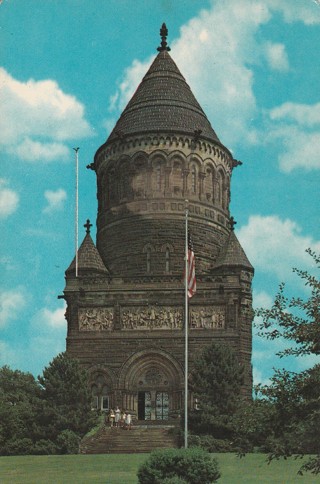 Vintage Unused Postcard: b: Ohio: Garfield Memorial, Lakeview Cemetery, Cleveland