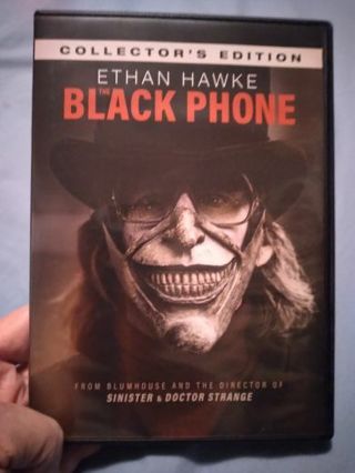 BLACK PHONE HD DVD -HORROR MOVIE (Used)