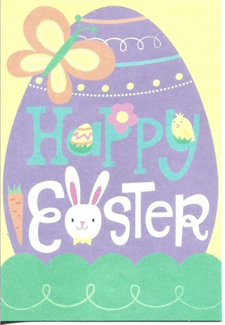 Brand New Never Been Used Easter Greeting Card With Envelope